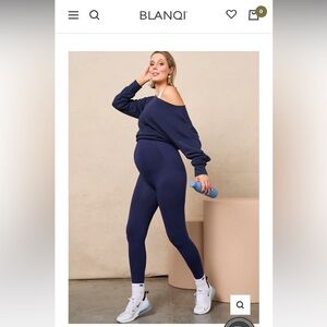 Three Pairs Blanqi Maternity Support Leggings